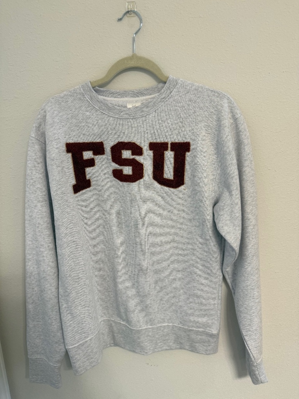 Florida State University Chenille Pullover Sweater XS